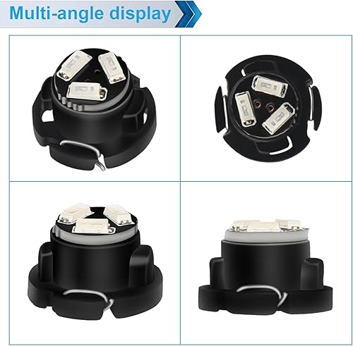 Miniatura 6 de MbuyDIY LED Lights Bulbs kit for AC Climate Heater Control Panel Compatible with 2003-2008 Dodge Ram 1500 2500 3500 Dakota Pickup, Blue