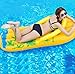 Fun Inflatable Pool Floats Lounger - Pool Floats Adult Size Lounge Floats for Swimming Pool Rafts Sunbathing Lounger Floats Swimming Pool Lake Floats Beach Pool Party Funny Inflatable Flip Flop Toys