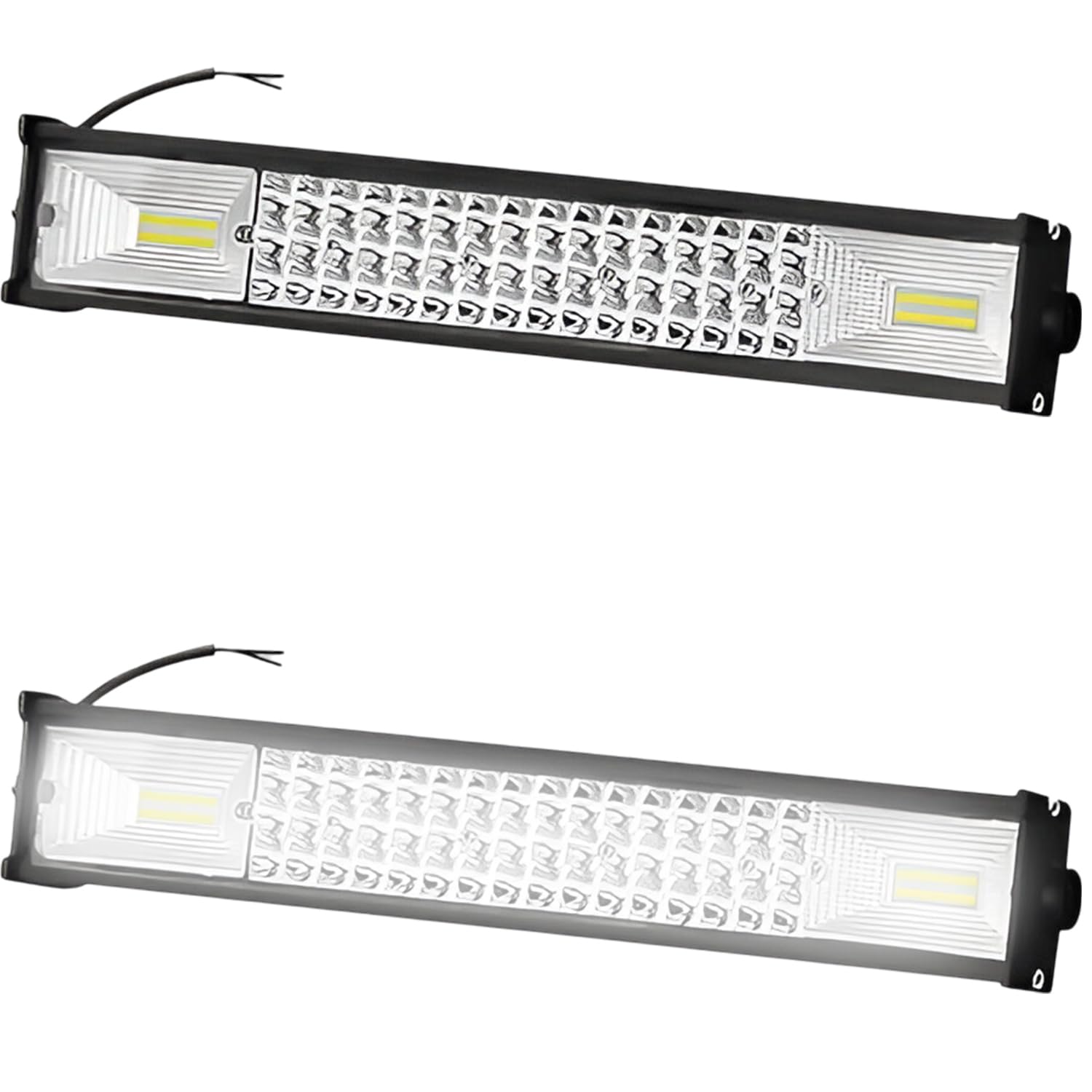 FABTEC 96 Led 21 Inch Car LED Fog Lights High Power LED Bar Light Spot + Flood Beam CREE LED Fog Light Beam Light Off-Roading for All Cars Bar light (White)-image-31