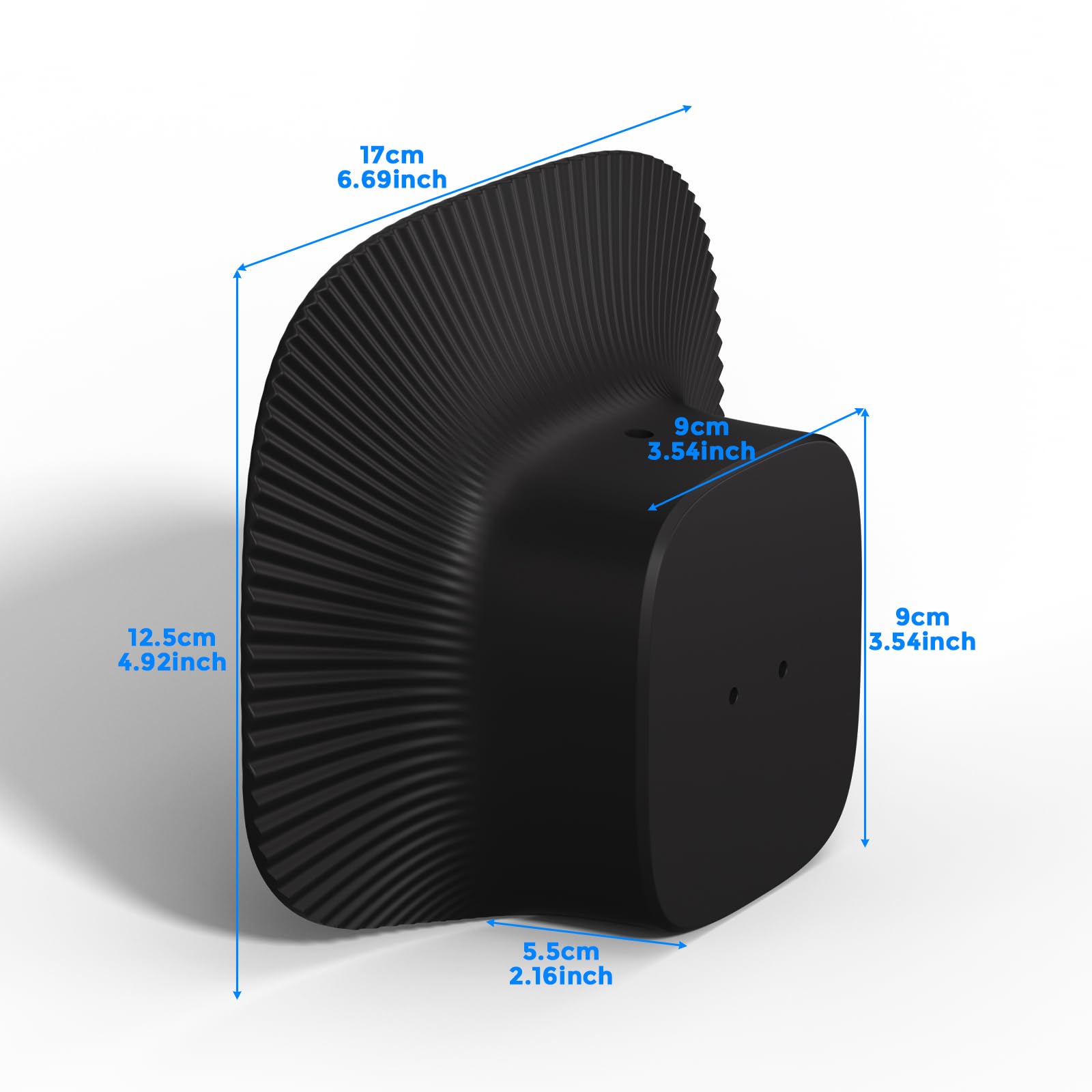 Support Anti-Pluie pour caméra Eufy Security SoloCam S340, Protection Solaire extérieure pour caméra Eufy S340, protège la caméra de la poussière et des Rayons UV
