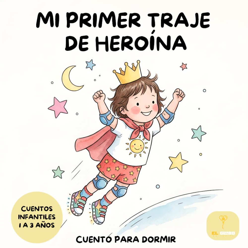 Mi primer traje de heroína: Cuento para dormir de 1 a 3 años: Libro infantil sobre la confianza y el empoderamiento para niñas pequeñas | Historias para soñar y crecer | Español
