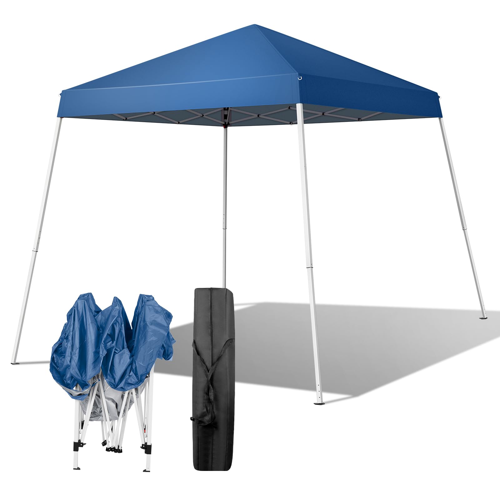Amazon.com : Pinikuyiro 8x8 Slant Leg Pop-up Canopy Tent