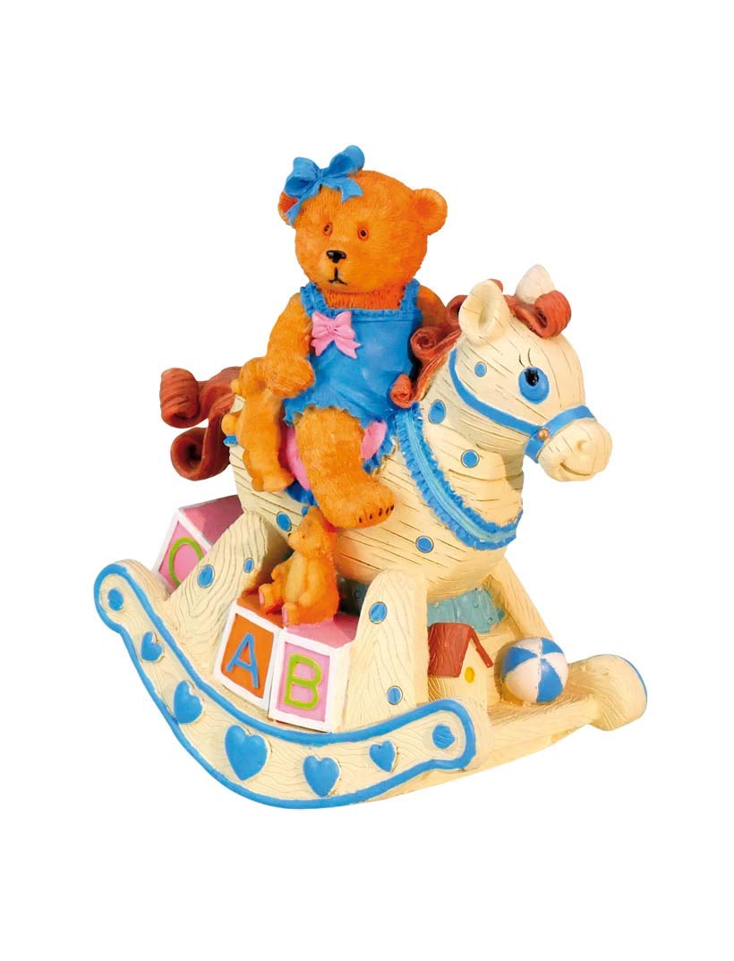 MMM GmbH, 857912 Spieluhr Baby Bär blau