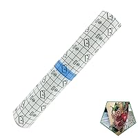Vista 19 de Rollo de Vendaje para Cuidado Posterior de Tatuajes 8" x 10 Yardas - Película Transparente Impermeable para Curación Inicial de Tatuajes