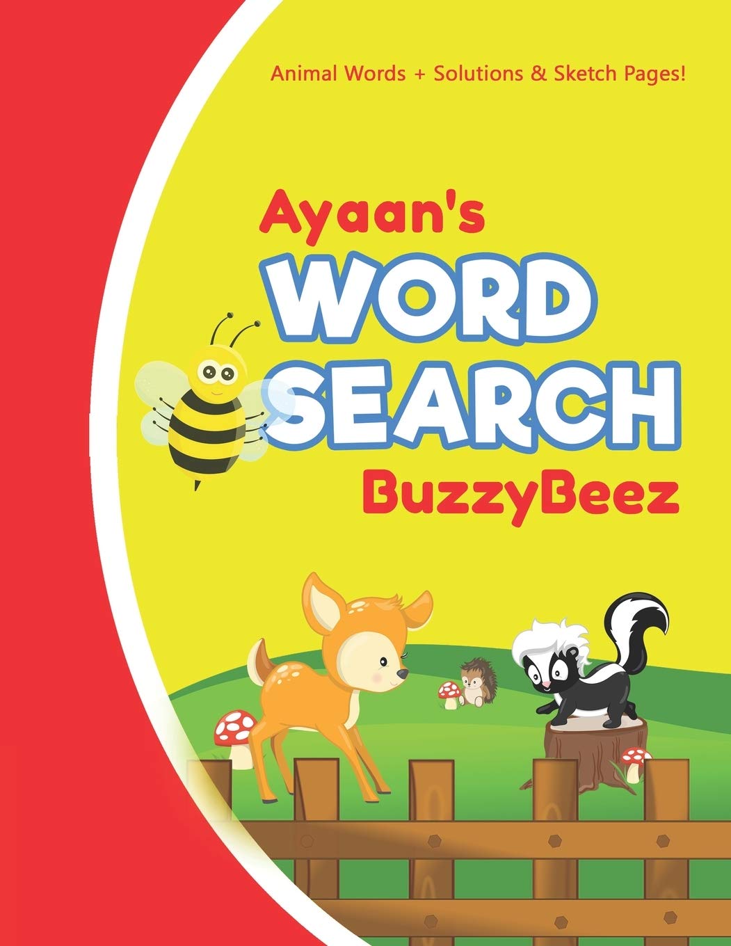 Buy Ayaan s Word Search Animal Creativity Activity Fun For Creative