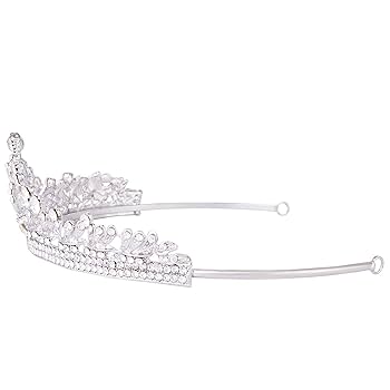Amazon.com: Tiaras for Women, Princess Crown - Vofler Silver