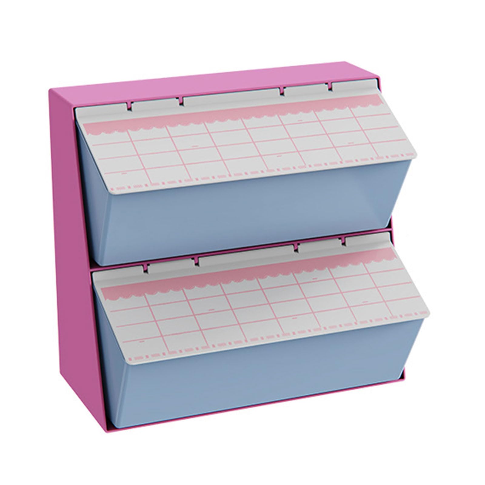 Tsophreniq Multi Compartment Pods Coffee and Teas Bag Organiser for Desktop Space Efficient Home Storage Container Space Saving Coffee Pods Drawer