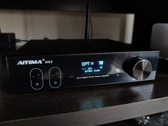 AIYIMA D03 Bluetooth 5.0 Power Amplifier 150 Watt x 2 Stereo HiFi