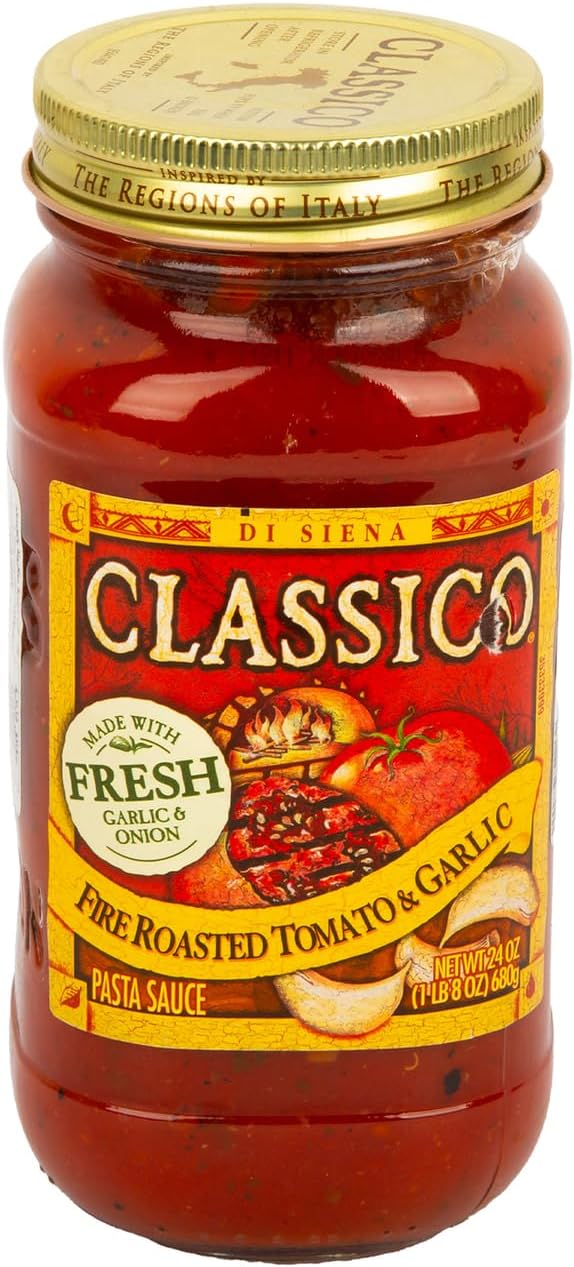 Classico Fire Roasted Tomato & Garlic Pasta Sauce, 680 g