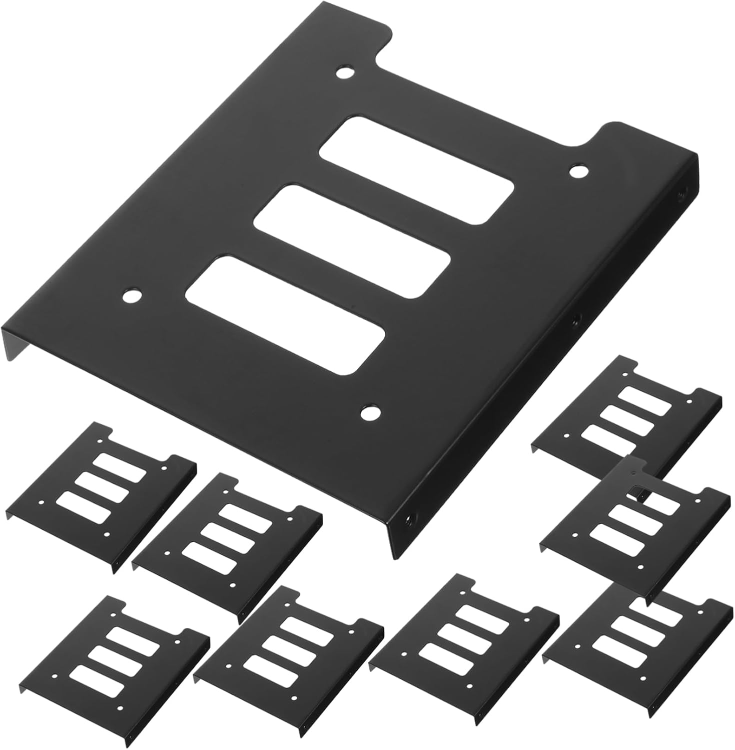 12pcs Ssd Adapter Bracket External Hard Drive Holder for Computer USB to Converter
