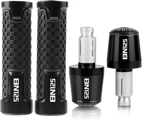 Motocicleta 78 '' 0.866 in manillar de motocicleta Agarraderas Agarraderas extremos de agarre para Benelli Leoncino 500 TRK 502X TNT 125 300 502C BN