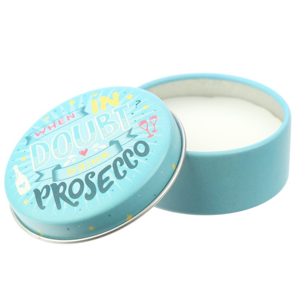 Funky Baume ? l?vres dans une bo?te m?tallique???Prosecco Designs