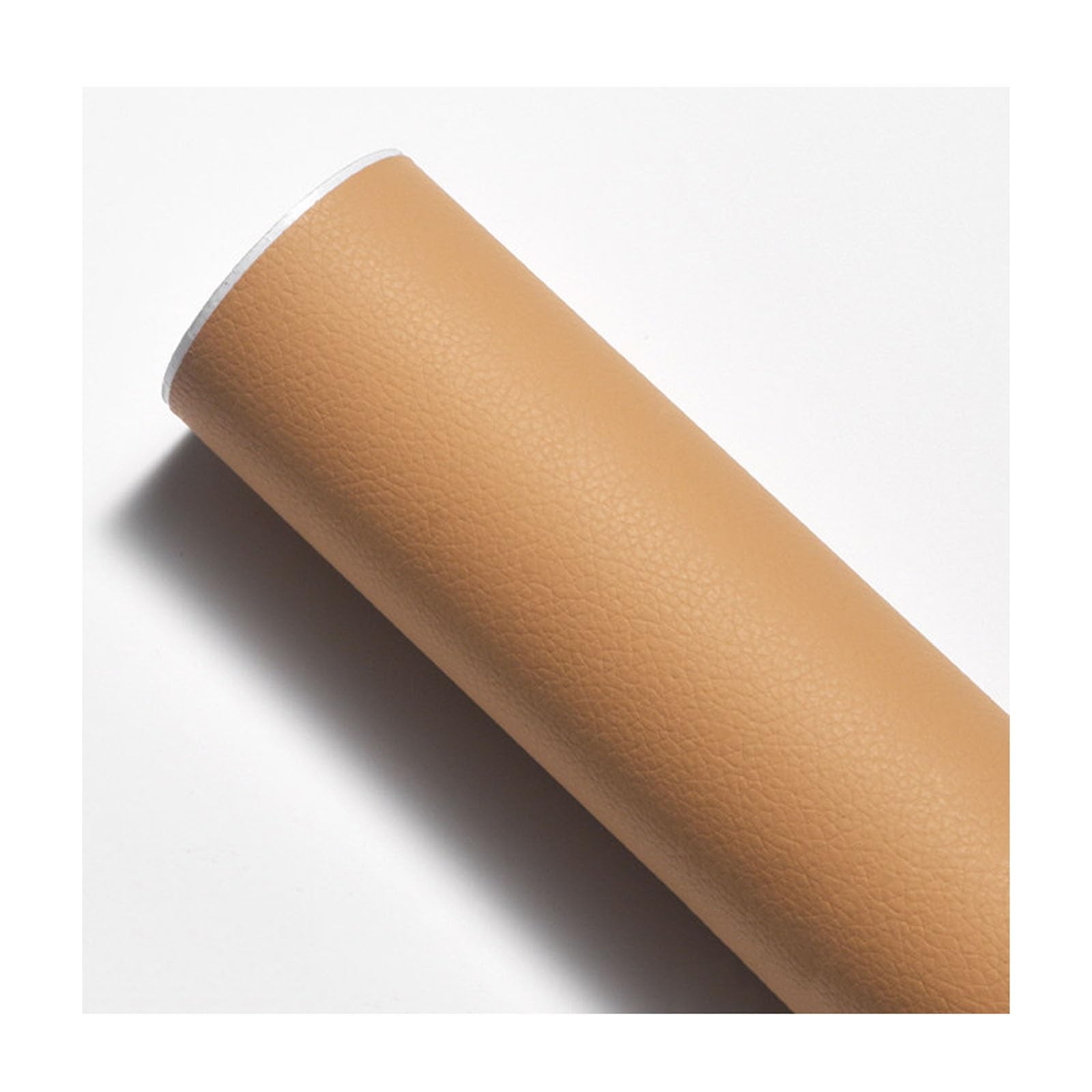 Parche de reparación de cuero, pegatinas autoadhesivas para sofá, asientos de coche, tapicería, muebles, 0,5 x 10 m, fácil de usar, duradero, color marrón