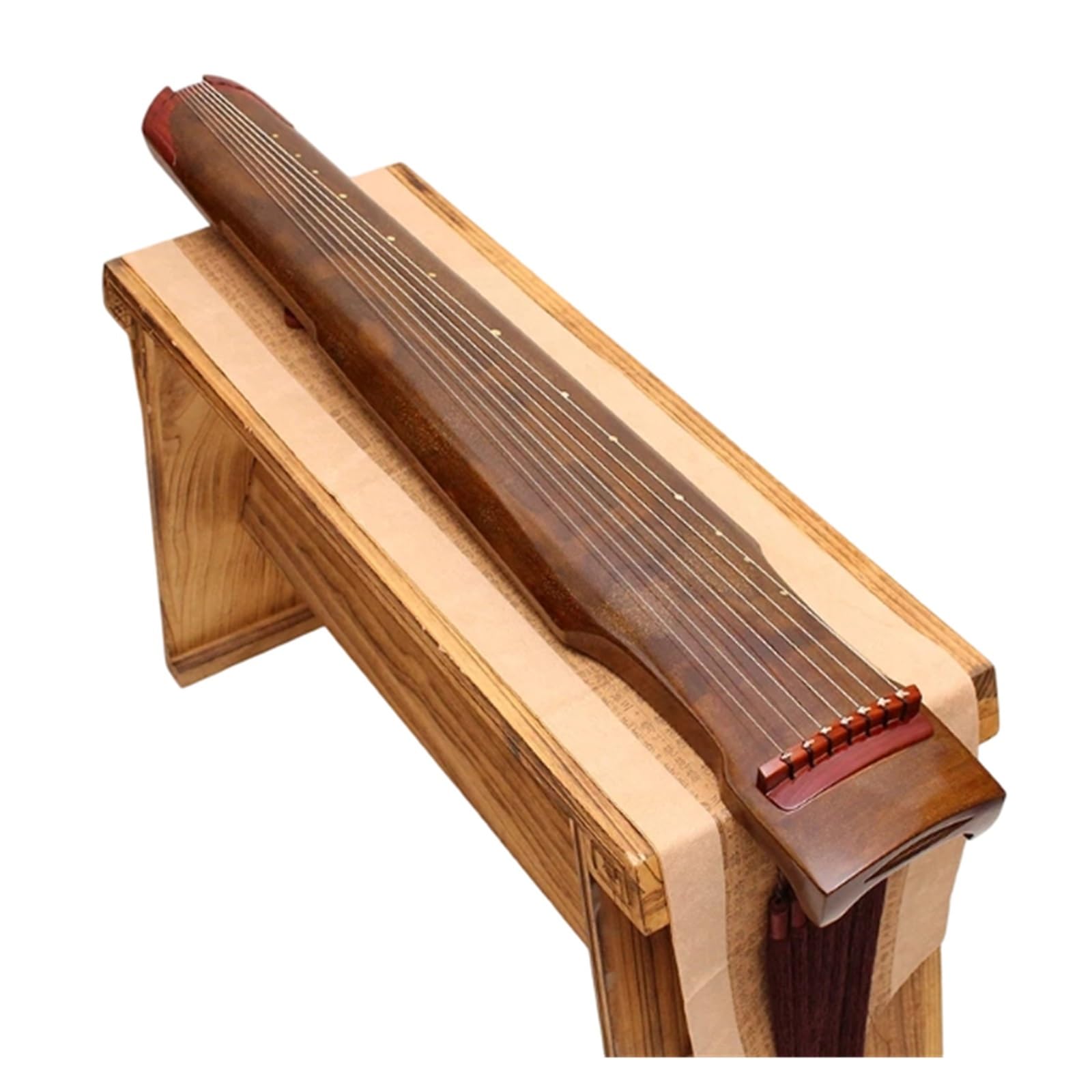 Profesjonalny Instrument Strunowy Guqin Produkcja Cytry Guqin Dla Początkujących I Dorosłych Drewno Cedrowe Z Surowym Lakierem
