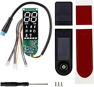 Electric Scooter Display Dashboard, Dashboard Cover Replacement Circuit Board for 1S/PRO/PRO2/MI3 Electric Scooter