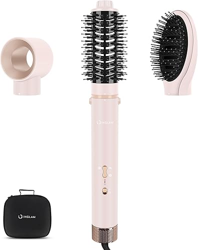 Miniatura 1 de IG INGLAM MegaAIR Styler cepillo profesional 4 en 1 para secador de pelo 110000 PRM sin escobillas BLDC Motor iónico de aire caliente voluminizador