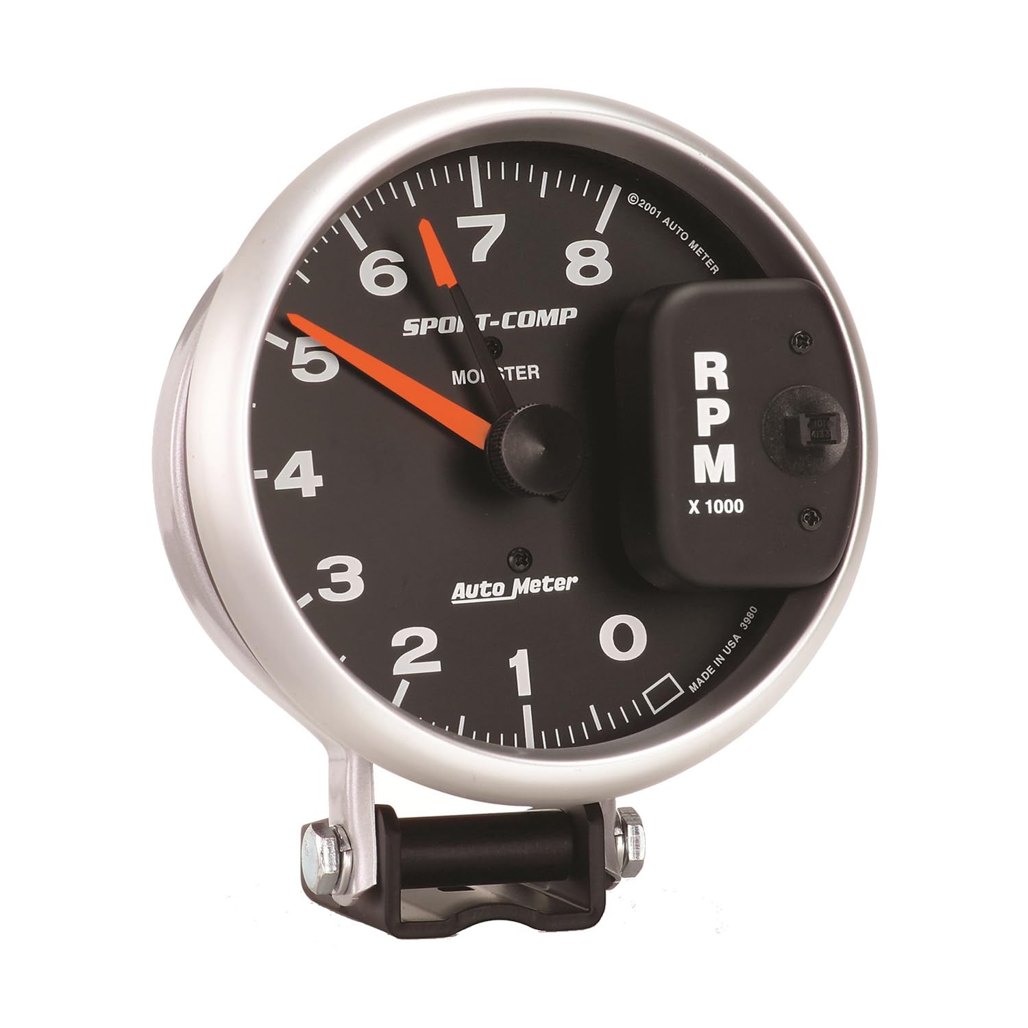 Amazon.com: Auto Meter 3980 Sport-Comp Monster Tachometer