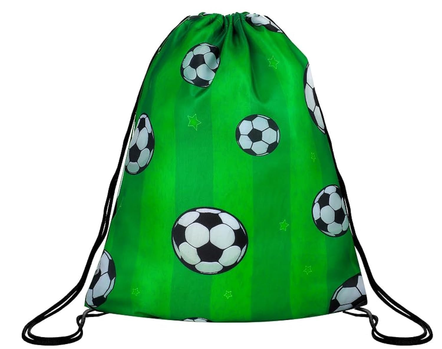 Coume 20 Pack Soccer Drawstring Bags 12 x 10 Inch Portable Sports Backpack for Girls Boys Party Favor Snack Back to School(Fresh Style)