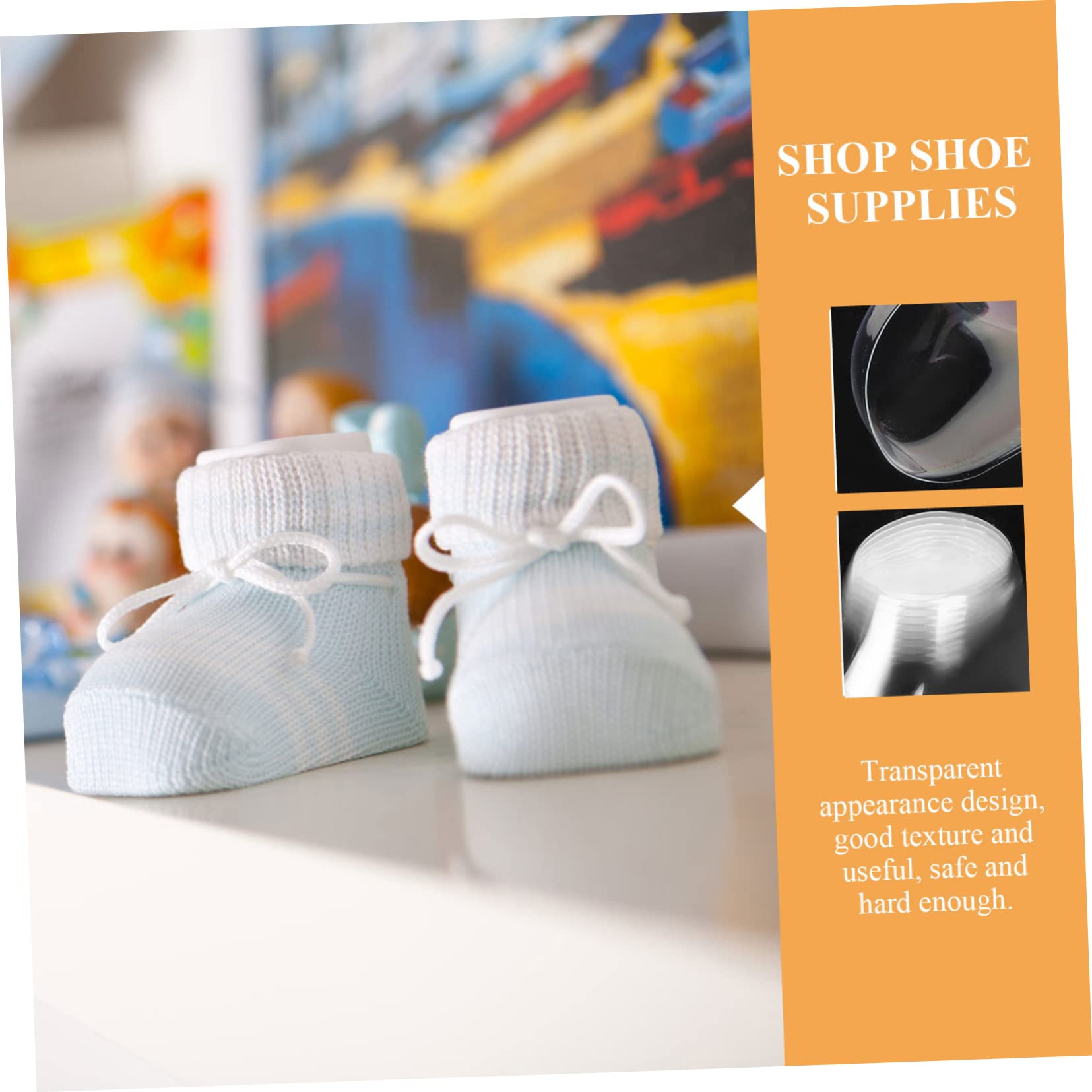 200 Paar Babysocken, Präsentationsständer for Kleinkinderschuhe, Fußmodell-Werkzeuge, Präsentationsformer for Kleinkinderschuhe, Präsentationshalter for Kleinkinderschuhe, Kindersocken, Mini-Babyfüße,