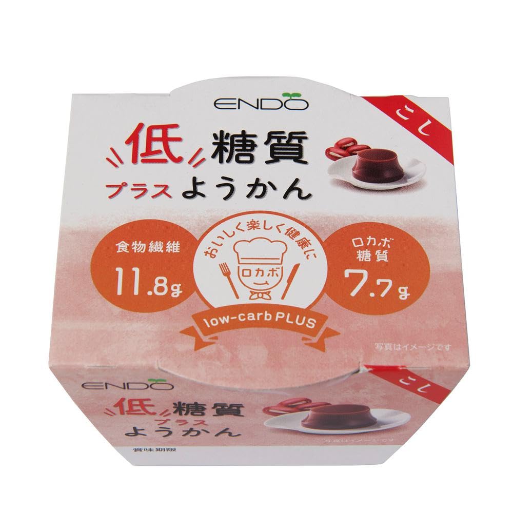 遠藤製餡 W低糖質プラスようかん 6個の商品画像 4