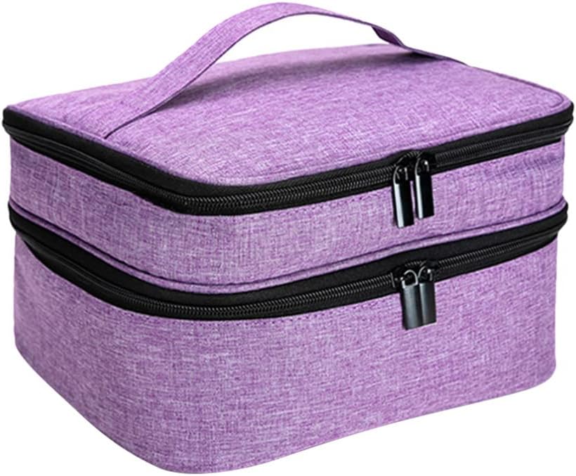 Zerodeko Nail Polish Bag Nail Polish Carrying Organizer