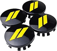 Vista 7 de Juego de 4 tapacubos con emblema de centro de rueda Slash para Dodge Charger Challenger Durango Hornet Dart R/T SRT Magnum Nitro Journey Caliber