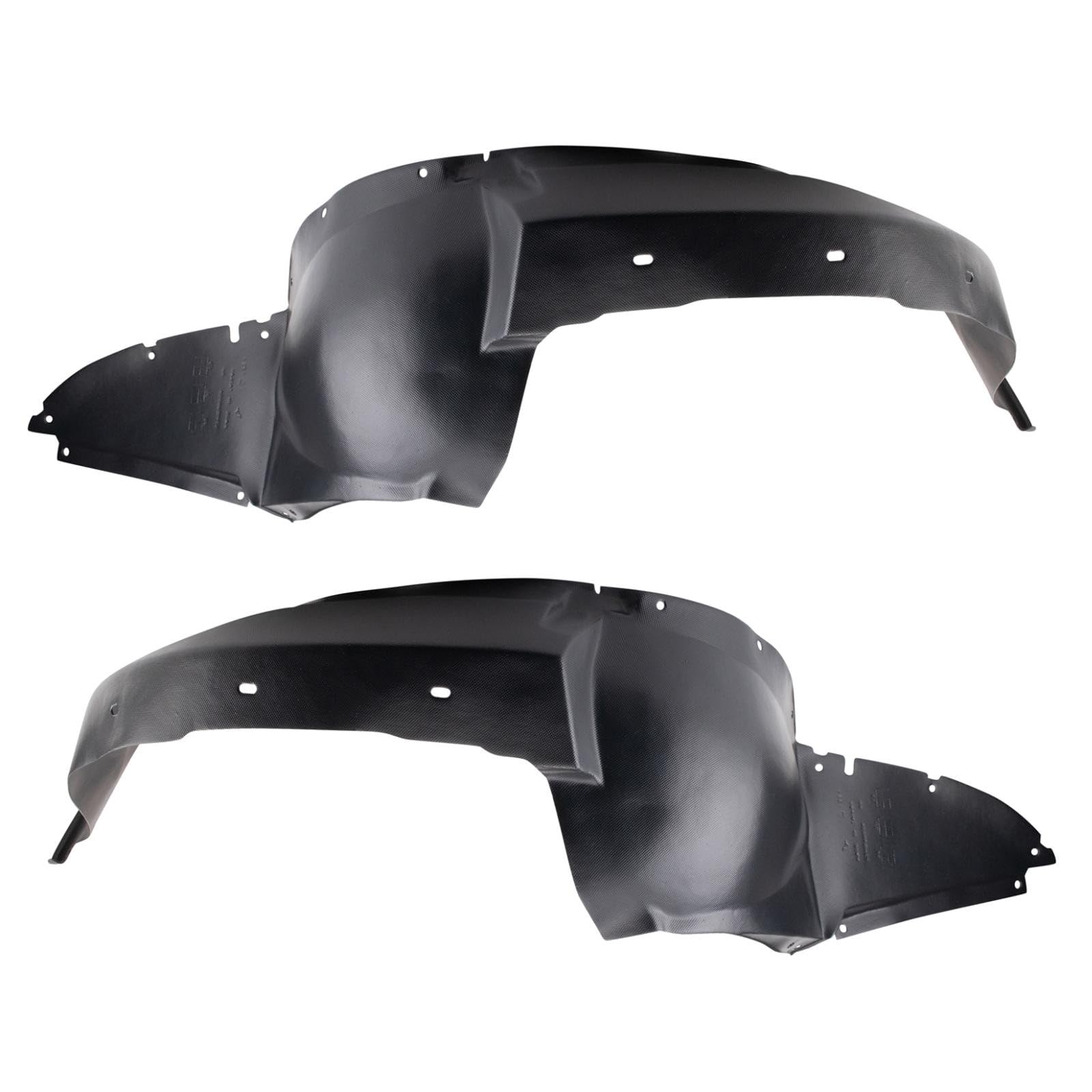 TRQ Inner Fender Liner Set | For 2005-2010 Chevrolet Cobalt 2007-2009 Pontiac G5 GM1250120 GM1251120