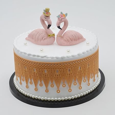 1 Pcs En Forme De Couronne Decoration De Dentelle De Tartes Fondant Decoration De Gateaux Moule Pour Anniversaire De Mariage Amazon Fr Cuisine Et Maison