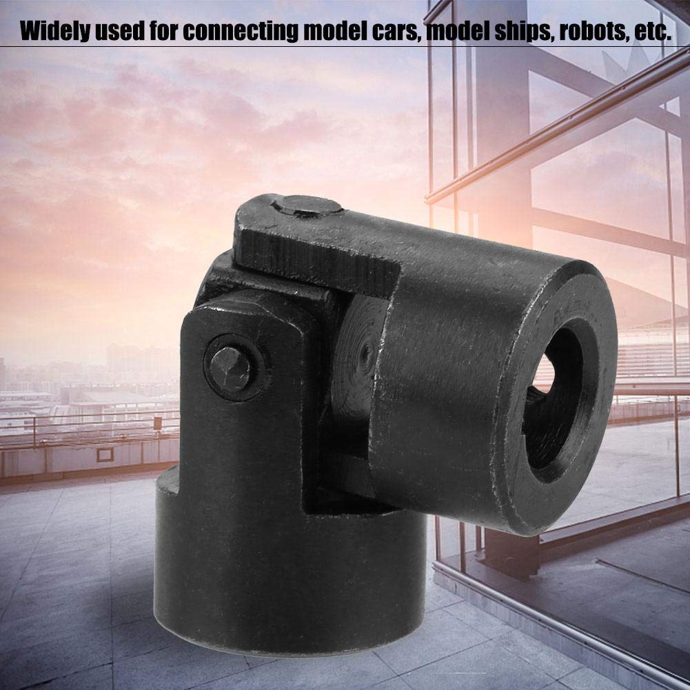 12mm uniwersalny łącznik wału złącze silnika DIY uniwersalny przegub kierowniczy z wpustem 12 × 24 × 51mm uniwersalny przegub
