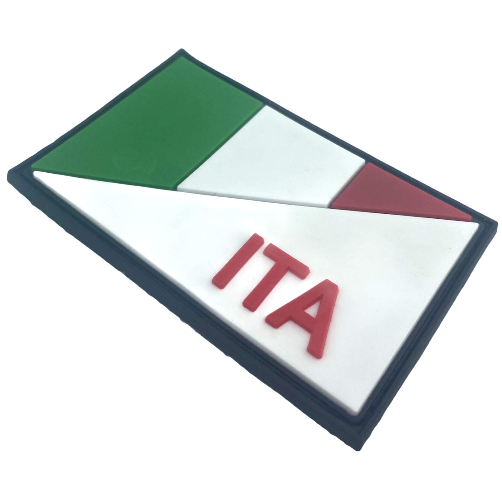 Toppa Italiana Bandiera Diagonale PVC - 80x50 Mm, Gancio Per Giubbotti Tattici, Airsoft E Cosplay - Foto 9