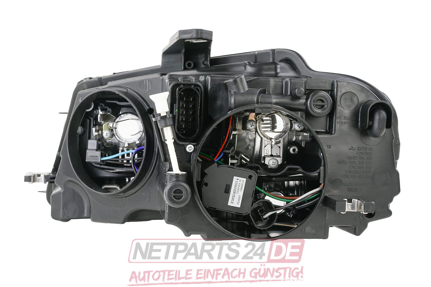 Reflektor + podstawa kierunkowskazu + Night Breaker pasuje do Audi A3 Set Li Re