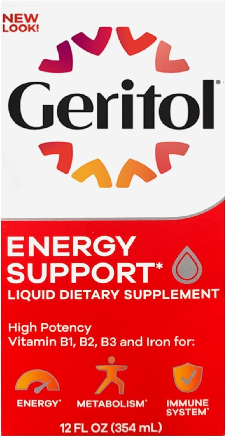 Liquid Energy Support B Vitamins Pack of 4 Multi