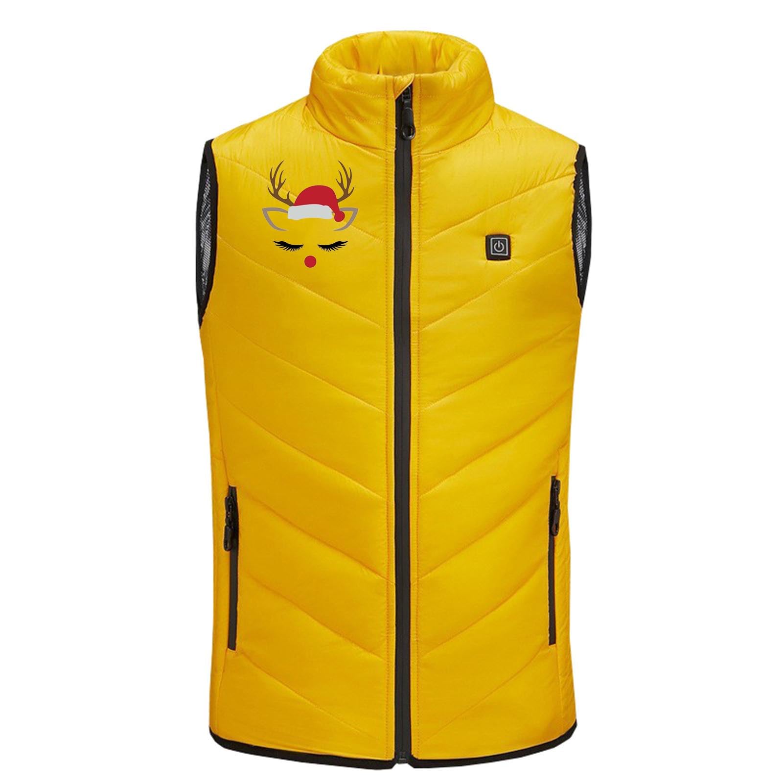 Chaleco Calefactable Chaleco Calefactable Para NiñOs Chaleco de Forro Polar Chaqueta EléCtrica Con CalefaccióN Con 2 Zonas de Calentamiento Para Exterior CáMping Chaleco TéRmico Para NiñOs Y NiñAs