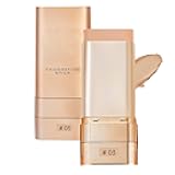 Luminous Dual-Ended Concealer Foundation Stick, Flawless & Long-Lasting Dual-Ended Foundation Stick, 2-in-1 Contouring Full-Coverage Cream Foundation for a Flawless Finish (03-LIGHT SAND)