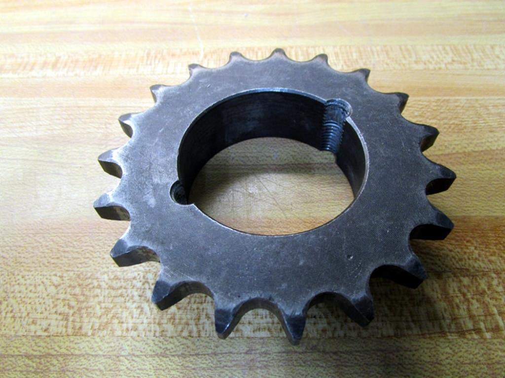 MARTIN SPROCKET & GEAR INC 50BTB19-1610 MARTIN SPROCKET & GEAR INC 50BTB19-1610 1610 Bushing, 50/5/8 in, 19 Teeth, Bushing BORE Roller Chain, Steel Material, Taper Locking