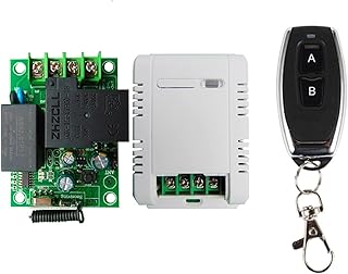 RF433Mhz Wireless Remote Control Switch AC 110V 220V 250V 30A Relay 1CH Receiver Controller and 2button 1527 Transmitter (Color : 1 Re 1Rc)