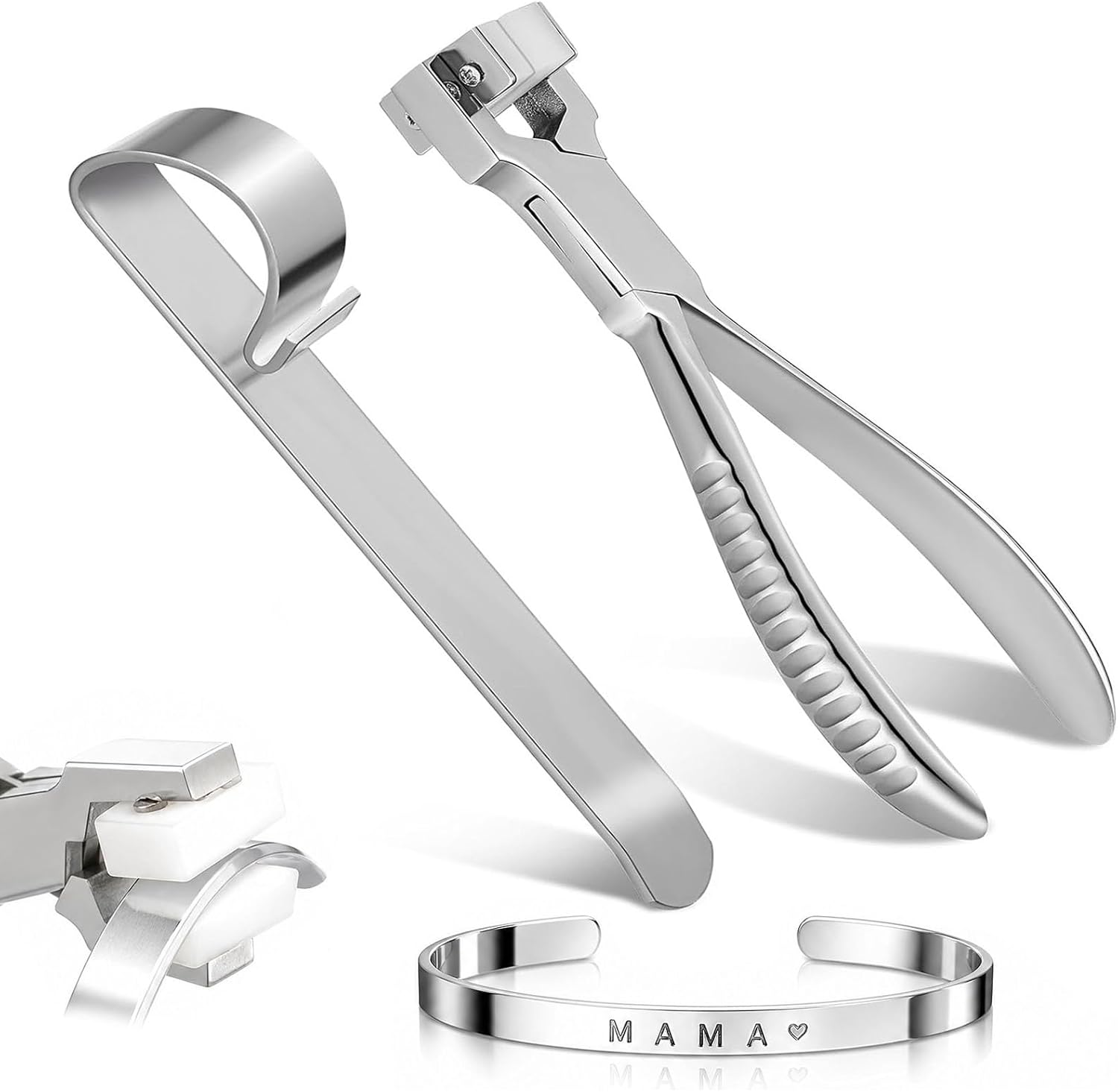 iplusmile 2Pcs Bracelet Bending Tool for Jewelry Making, Convenient and Fast Bracelet Helper for Metal Cuff Shaping Crafting Silversmithing Supplies, Smooth Curves and Creative Designs