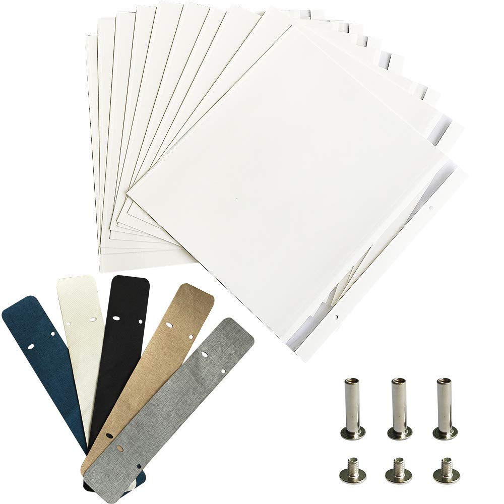 Buy Photo Album Self Adhesive Scrapbook Refill Pages for 13x12.8inch