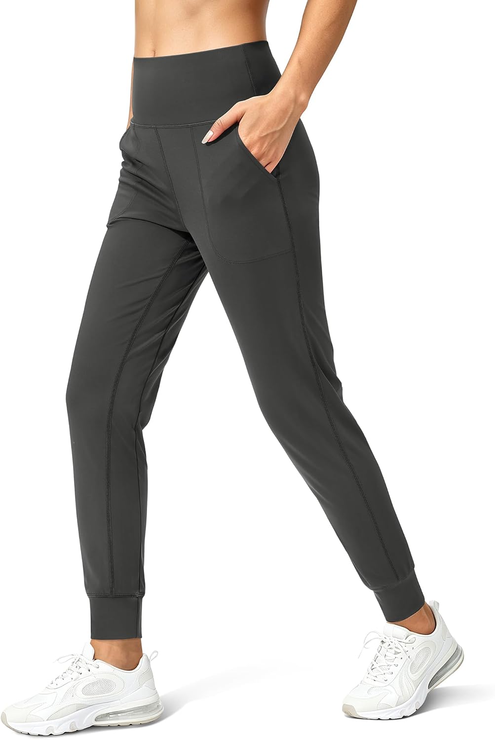 Womens High Waisted Joggers Yoga Loose Leggings