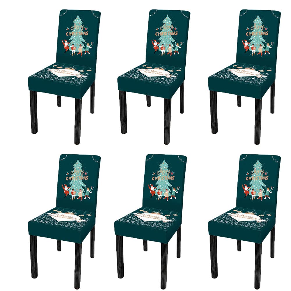 Housses de chaise de cuisine Noël pour décorer votre table de fête