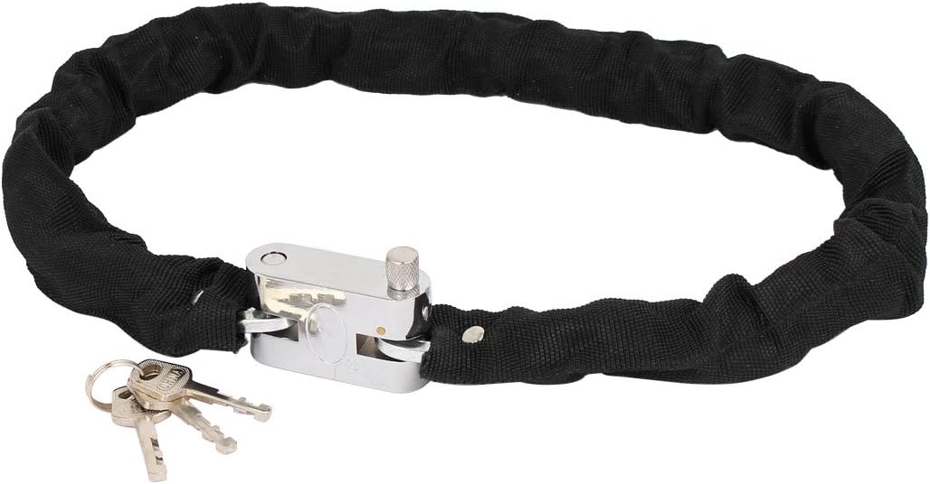 Cycling Bike Bike Locks Bicycle Security Chain Lock Padlock U-Locks 85cm Length