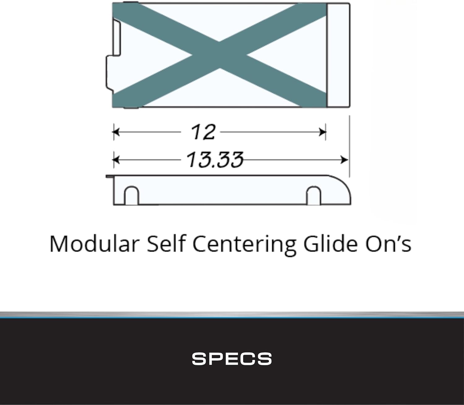 Tie Down Engineering 86295 Modular Marine Bunk Guide On