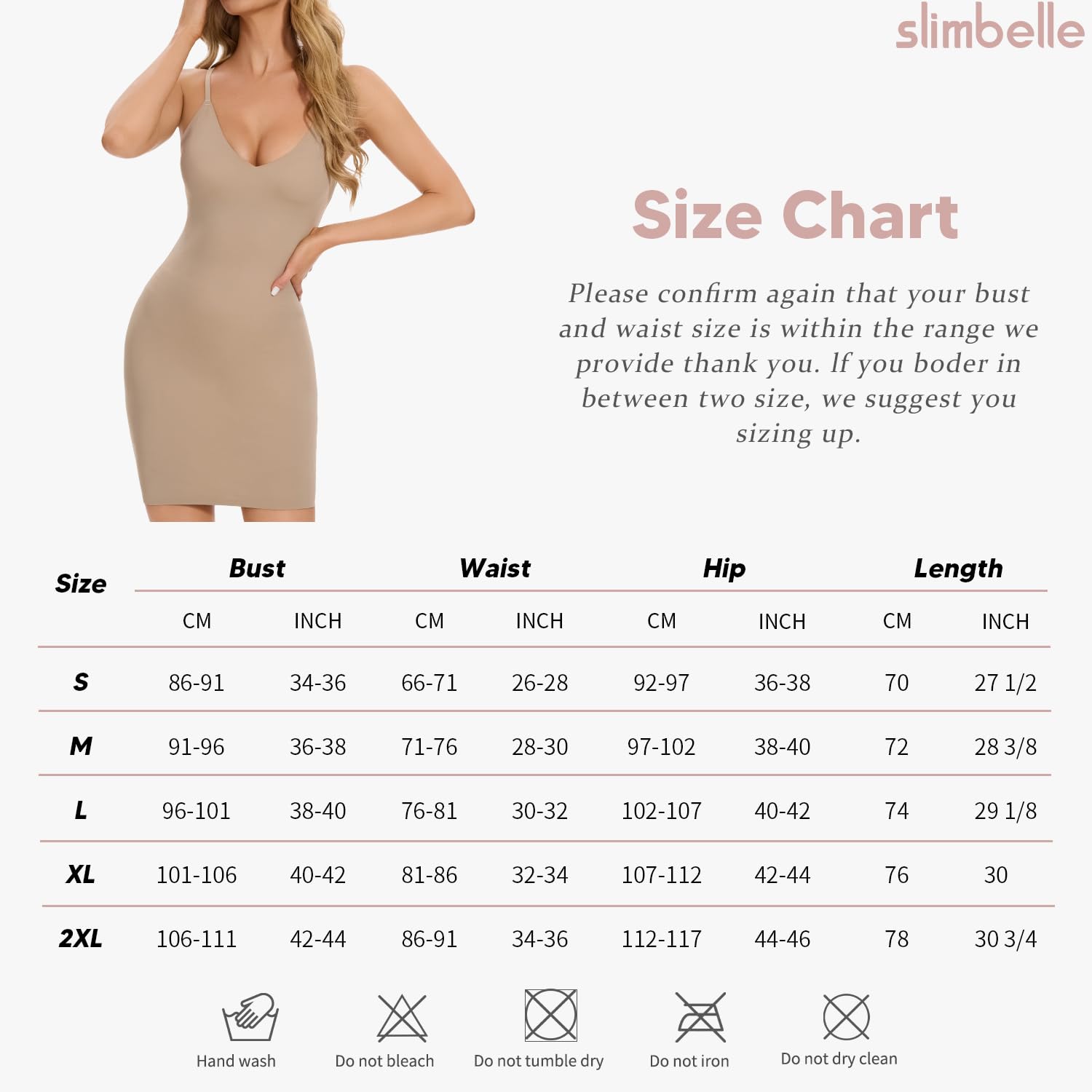 SLIMBELLE Vestido moldeador completo para mujer, sin costuras, con espalda de mantequilla, adelgazante, moldeador de cuerpo, ajustado, control de abdomen