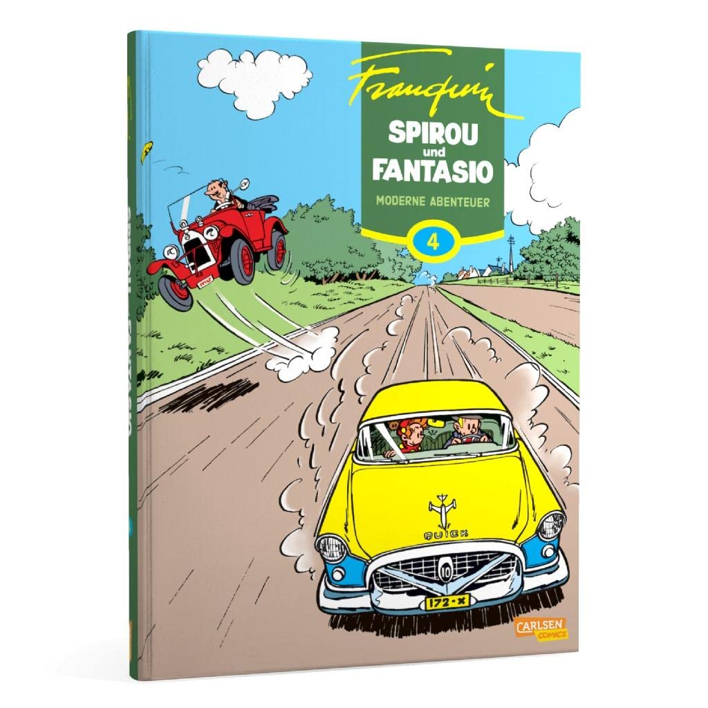 Spirou und Fantasio Gesamtausgabe 4: Moderne Abenteuer (4): Hochwertige Ausstattung