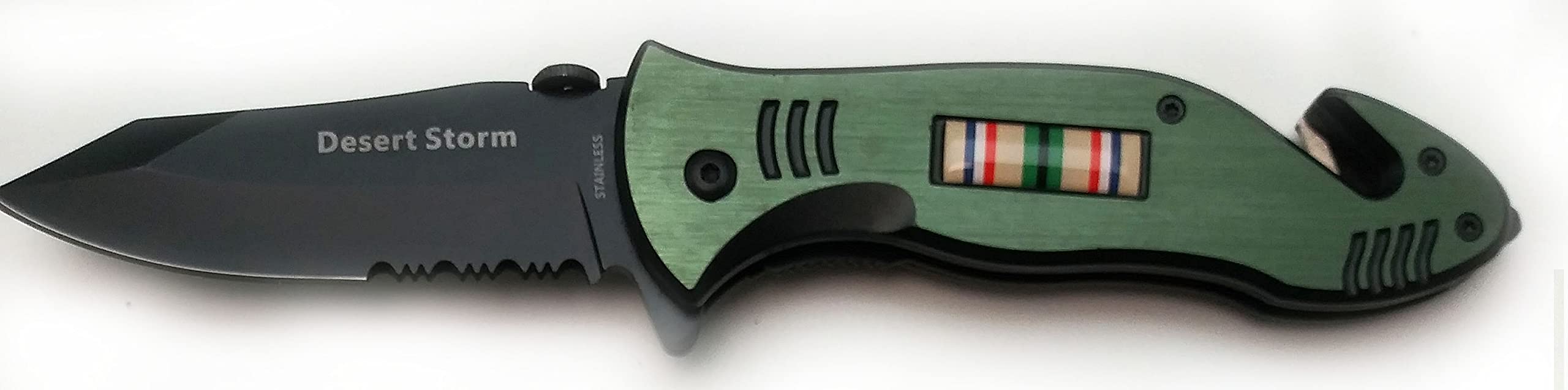 8'' Desert Storm Tactical Folding Knife - Gulf War KN-1782