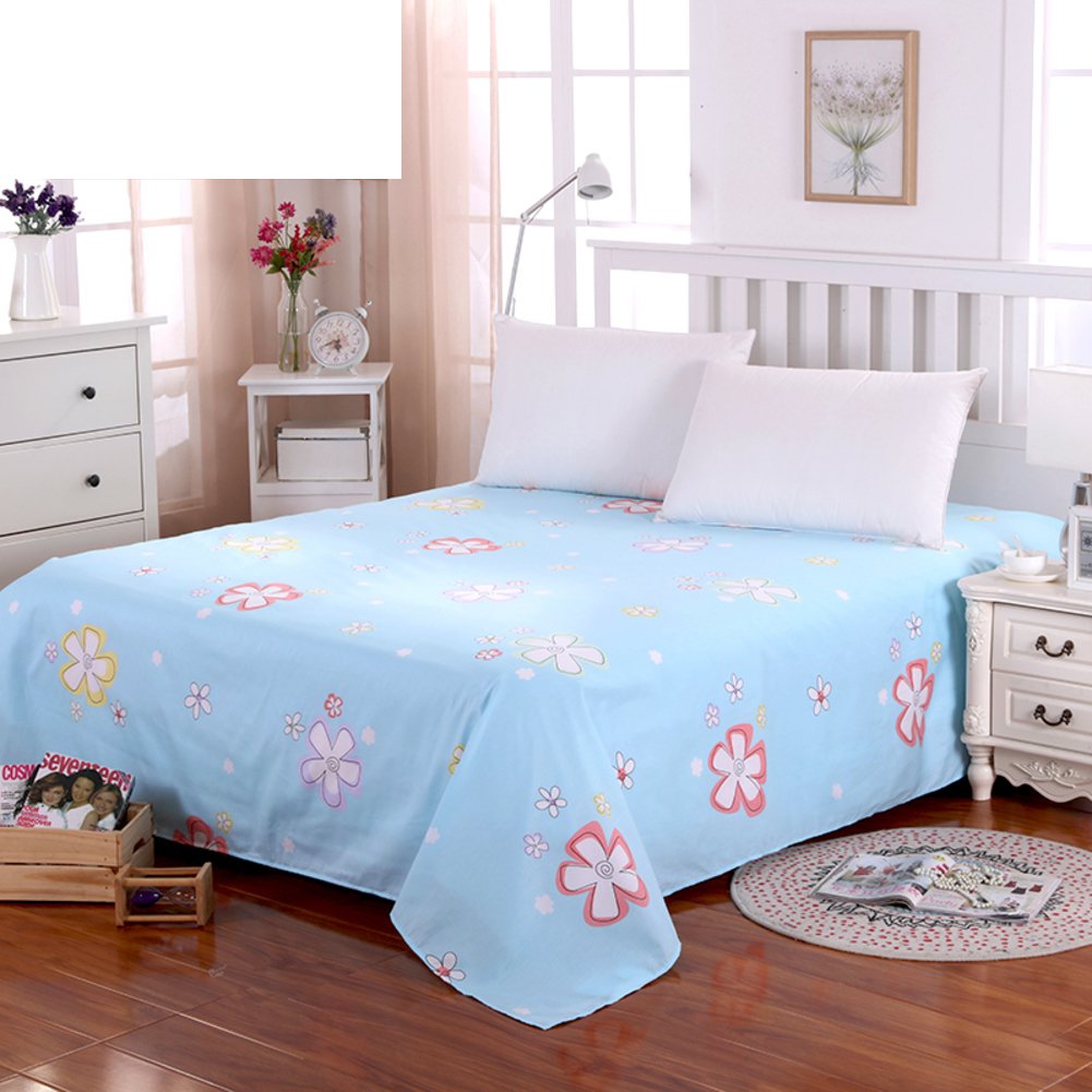 Drap de lits coton 200x230cm pour éviter la transpiration en dortoir