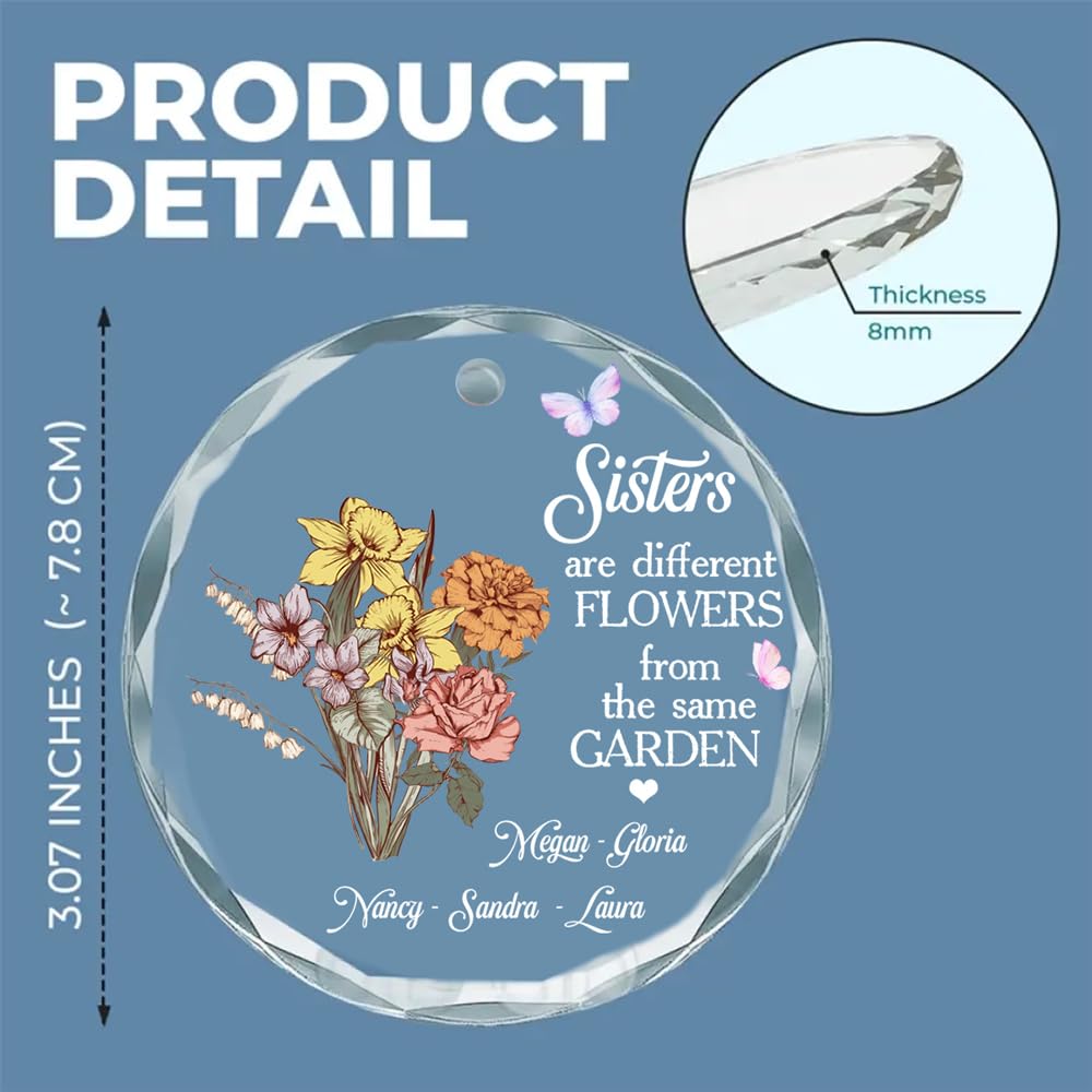 Sisters Are Flowers From The Same Garden Personalized Gift For Sister ...
