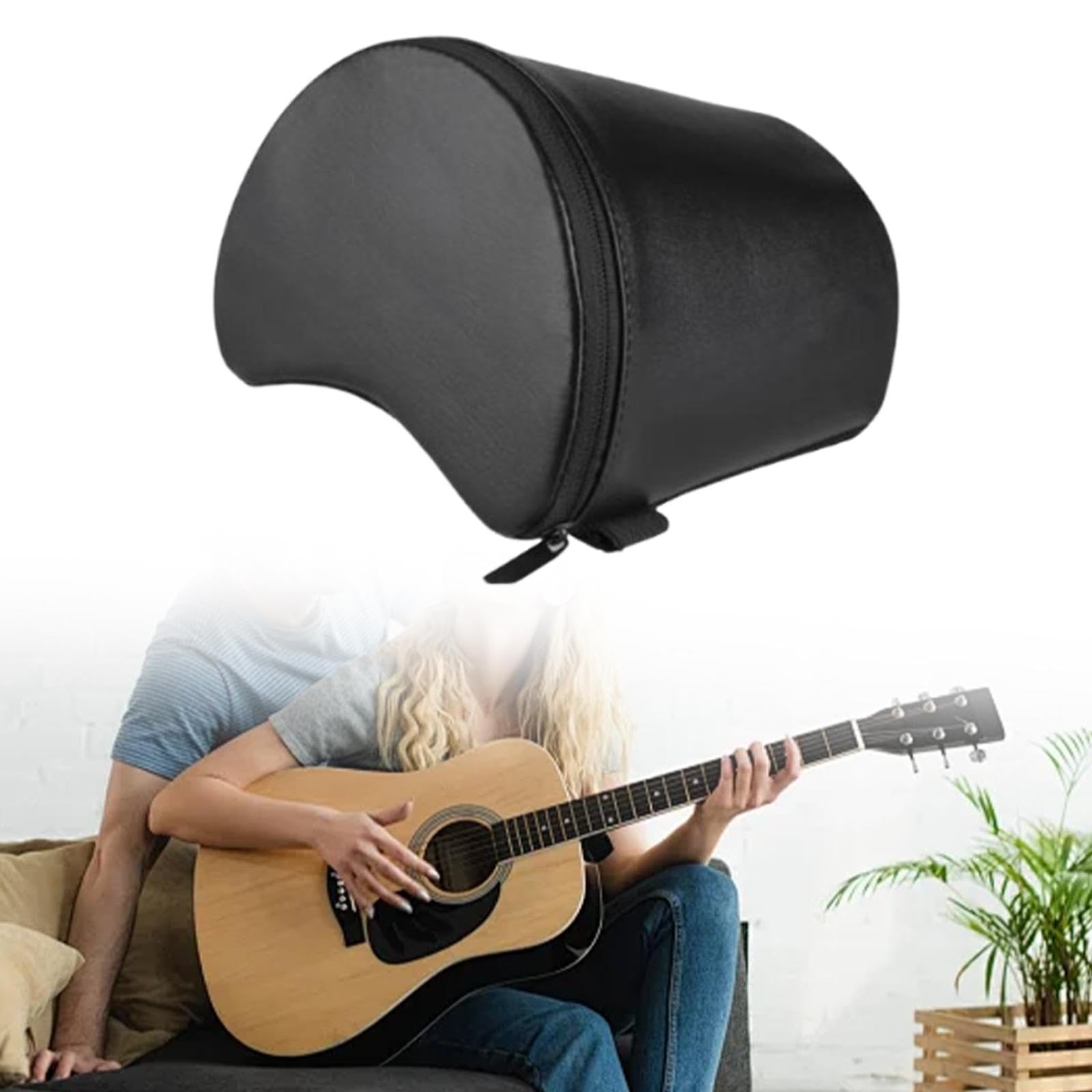 DYNWAVE Guitar Cushion Musical Instruments Accessories Easy to Carry Comfortable Guitar Support for Musician Classical Acoustic