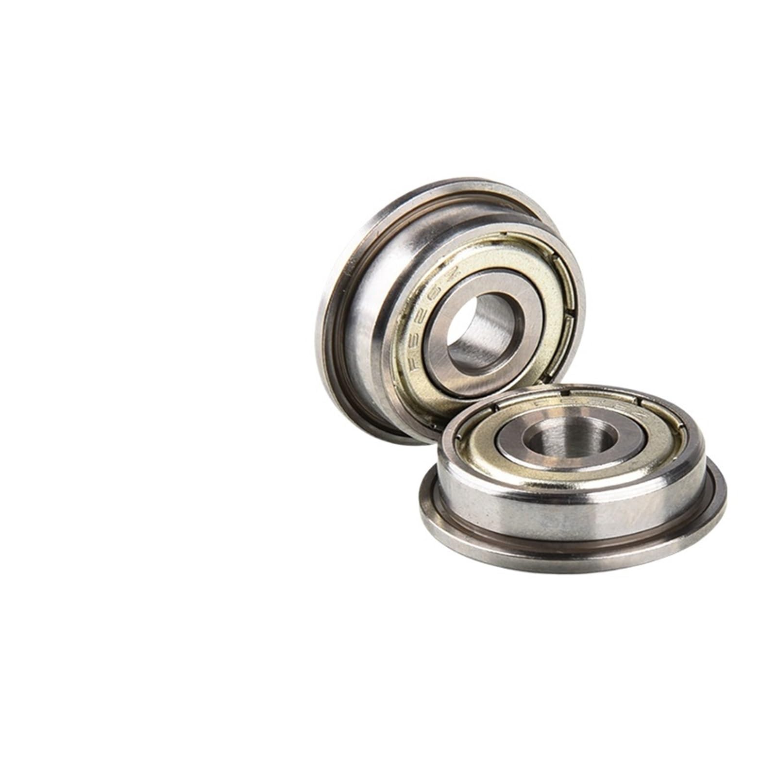 Kleine Lager, 2 PC Rillenkugellager mit Flansch F6200 6201 6202 6203 6204 6205 6206ZZ/2RS(F6203 2rs 17x40x12 mm)