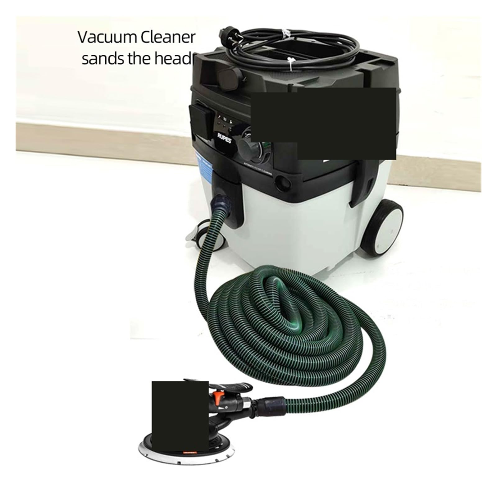 Manguera De Extracción De Polvo De 10 M | Tubo De Aspiración Universal, Compatible Con Lijadoras FESTOOL/MIRKA. Tubo Colector Antiestático.